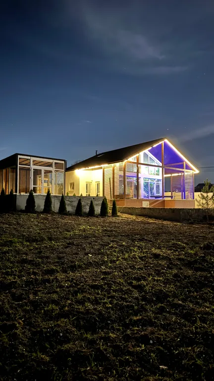 Эко дом у леса