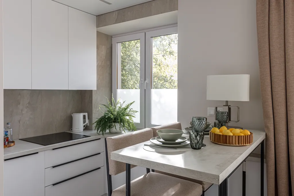 Светлая студия возле основных достопримечательностей