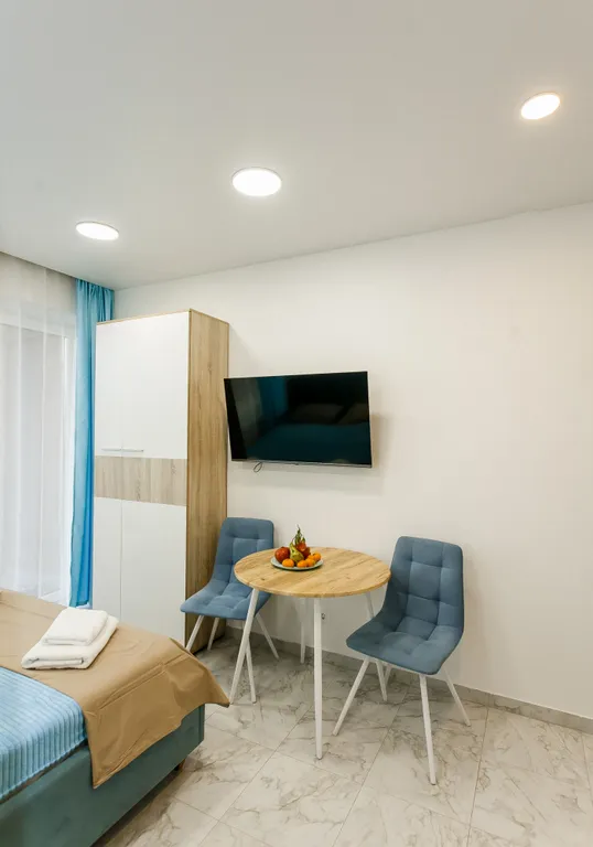 Стильная студия у моря