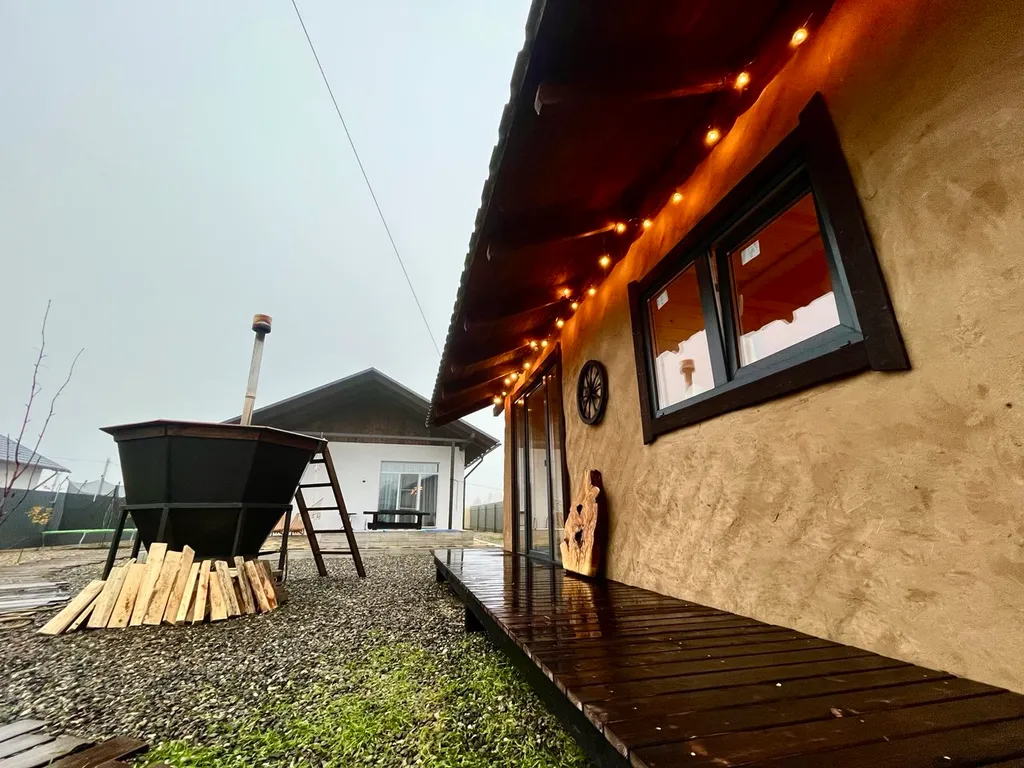 Новый уютный дом с сауной и банным чаном