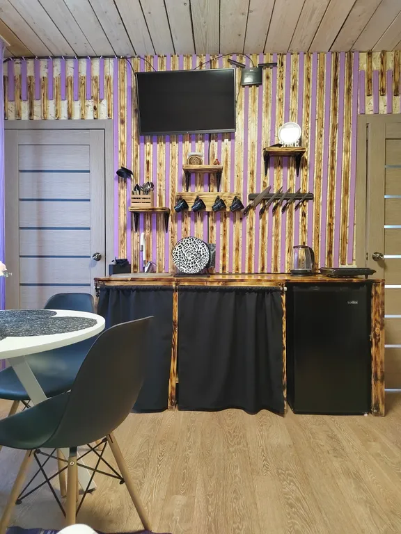 Коттедж Уютный, теплый дом с видом на гору Мустаг — Шерегеш