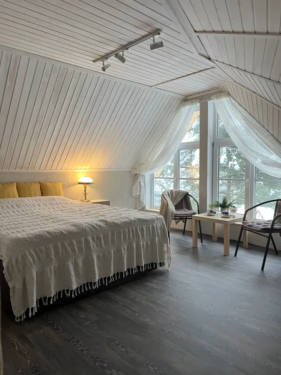 Дом в стиле прованс с камином