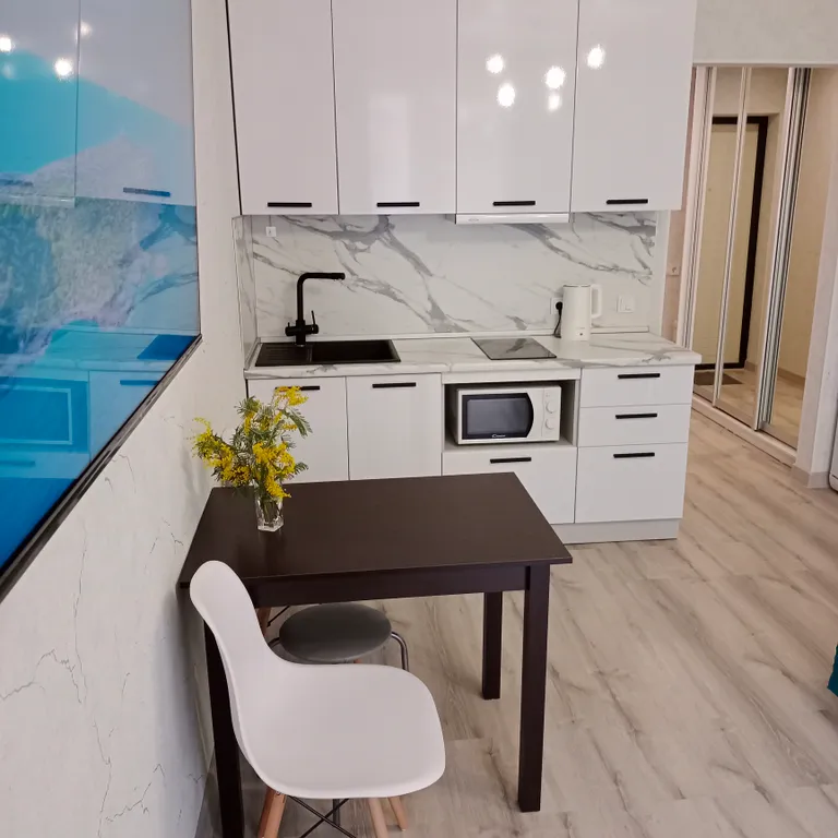 Солнечная, уютная квартира-студия, ЖК Флора, Кудепста