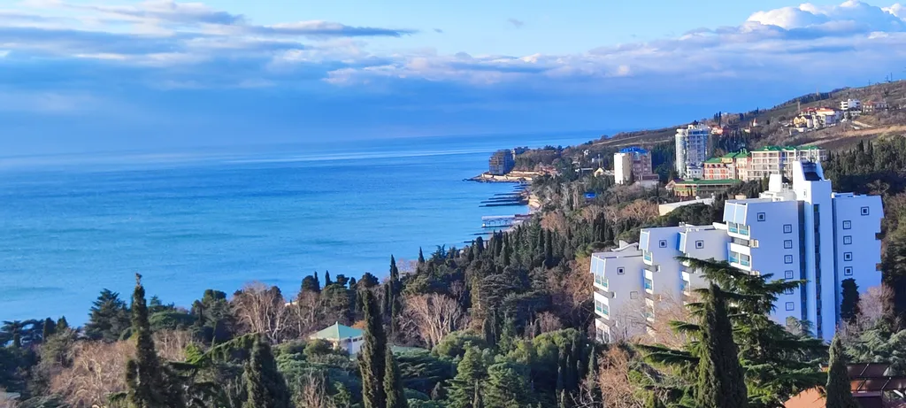 Двухкомнатная квартира в микрорайоне с видом на море и горы — аренда посуточно в Гурзуф