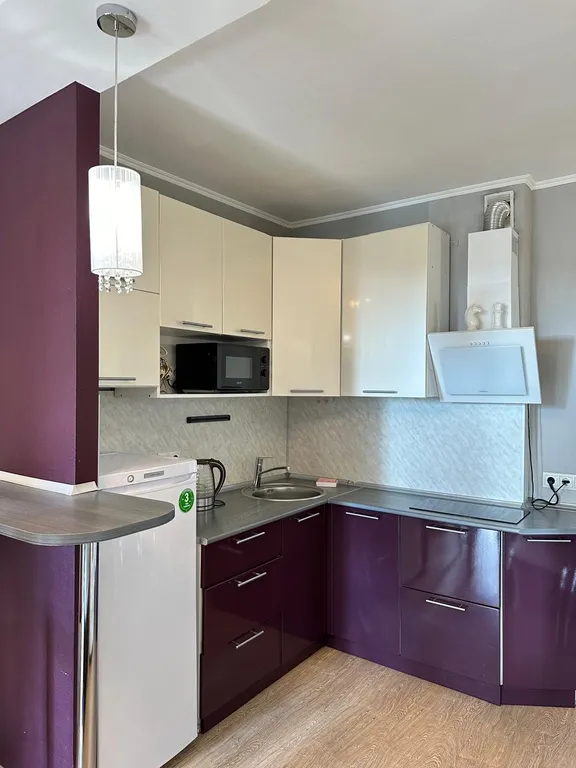 Современная уютная студия с евроремонтом