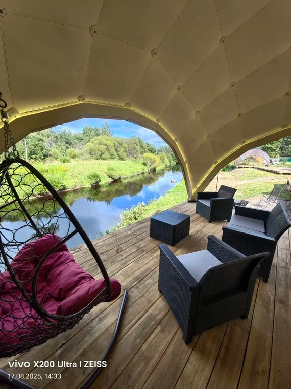 Эко-спа отель с видом на реку