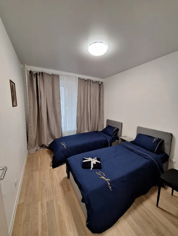 Просторная квартира с двумя санузлами