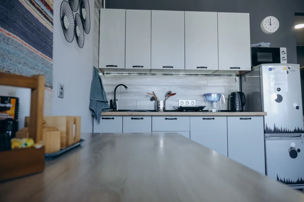 Уютная студия с дизайнерским ремонтом