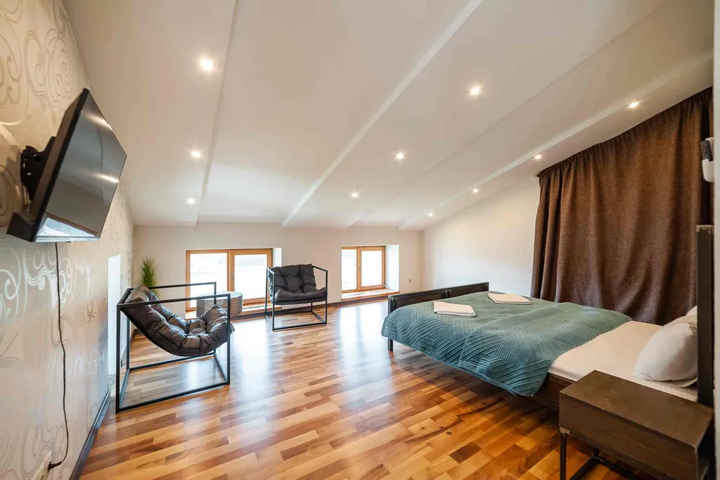 Коттедж с нотками стиля модерн