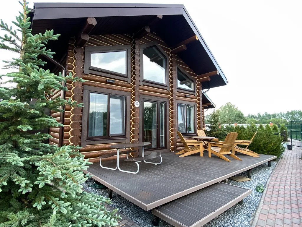 Коттедж Семейная баня и Дом с личным пирсом — Столбище