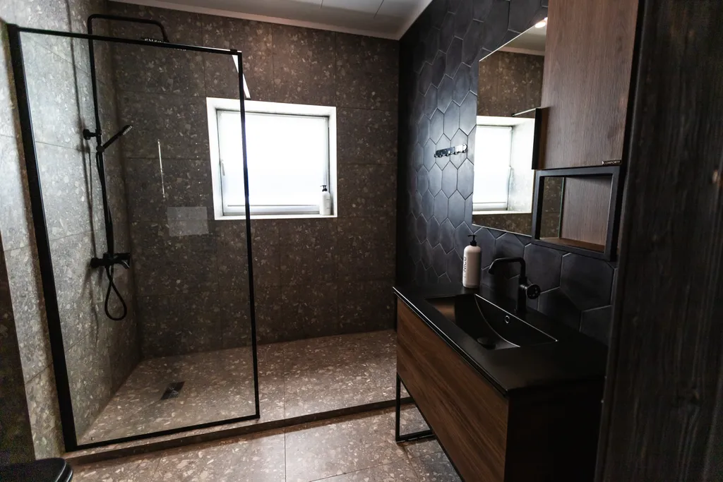 Просторный светлый дом с баней и фурако