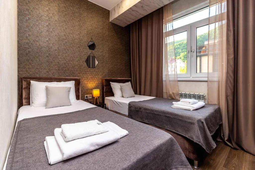 Теплая 4-к квартира у подъемника, Красная Поляна