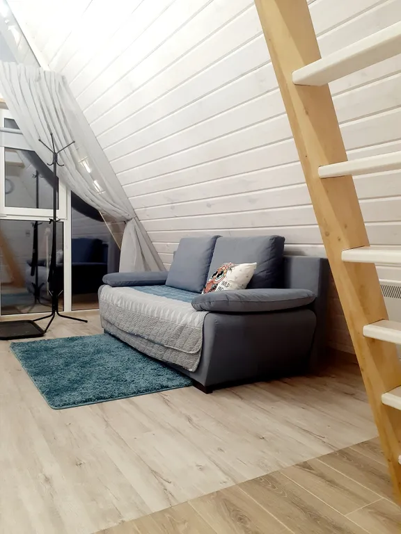 Яркий, новый, стильный большой коттедж Хижина зайца