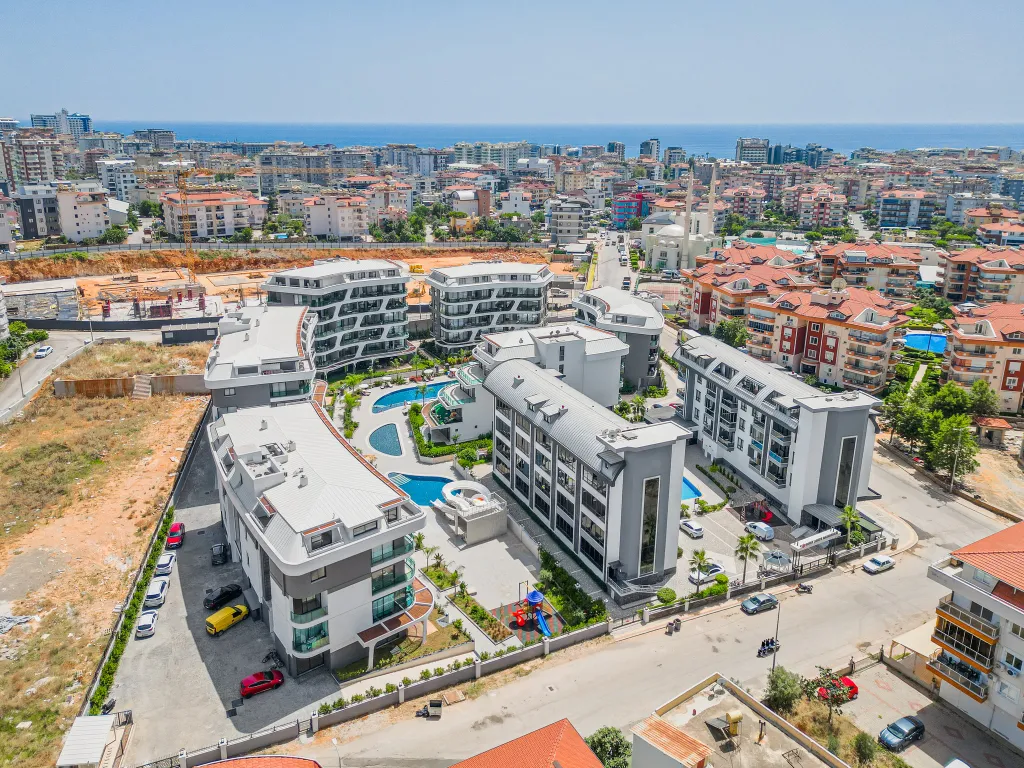 Светлая 1+1 квартира с балконом Sol garden residence