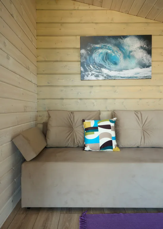 Дом Лахта с  баней на дровах