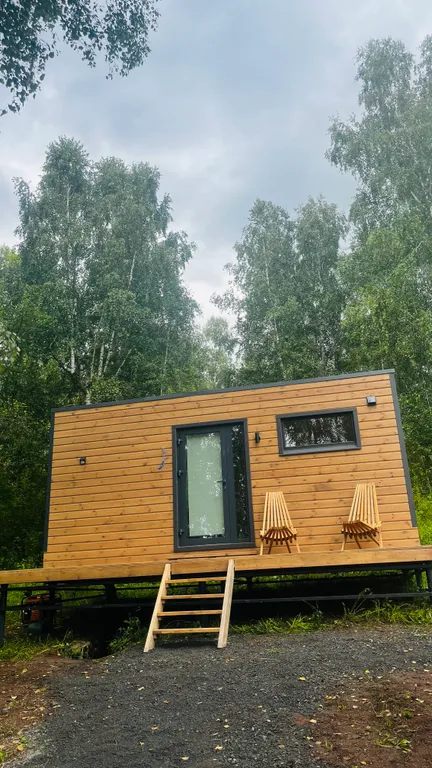 База отдыха 15m2 — чан, березовая роща, живописный район