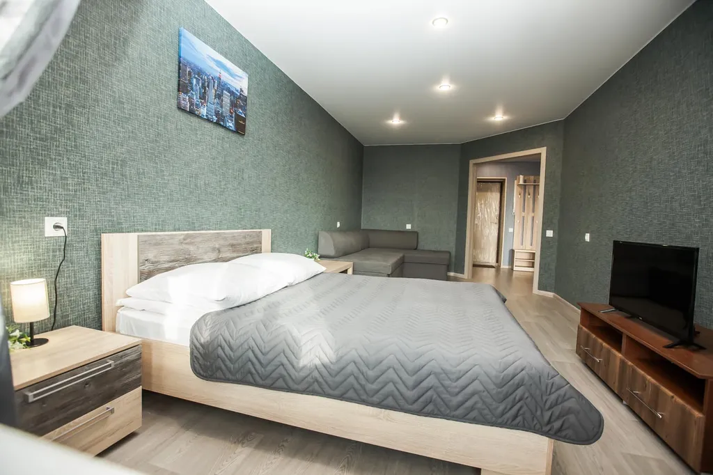 Однокомнатная квартира рядом с лесом