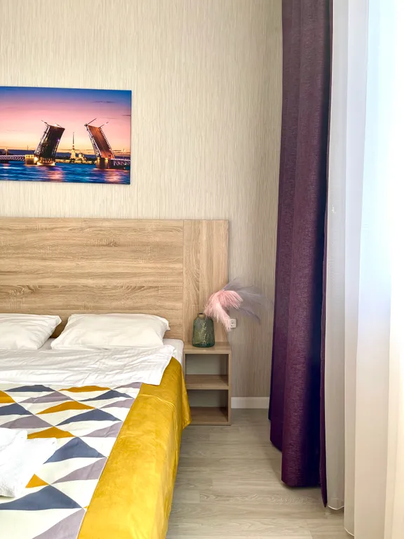 Квартира Апартаменты с кухней-гостинной, отдельной спальней у аэропорта Пулково — Санкт-Петербург