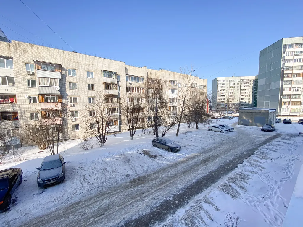 Светлая квартира с просторной лоджией