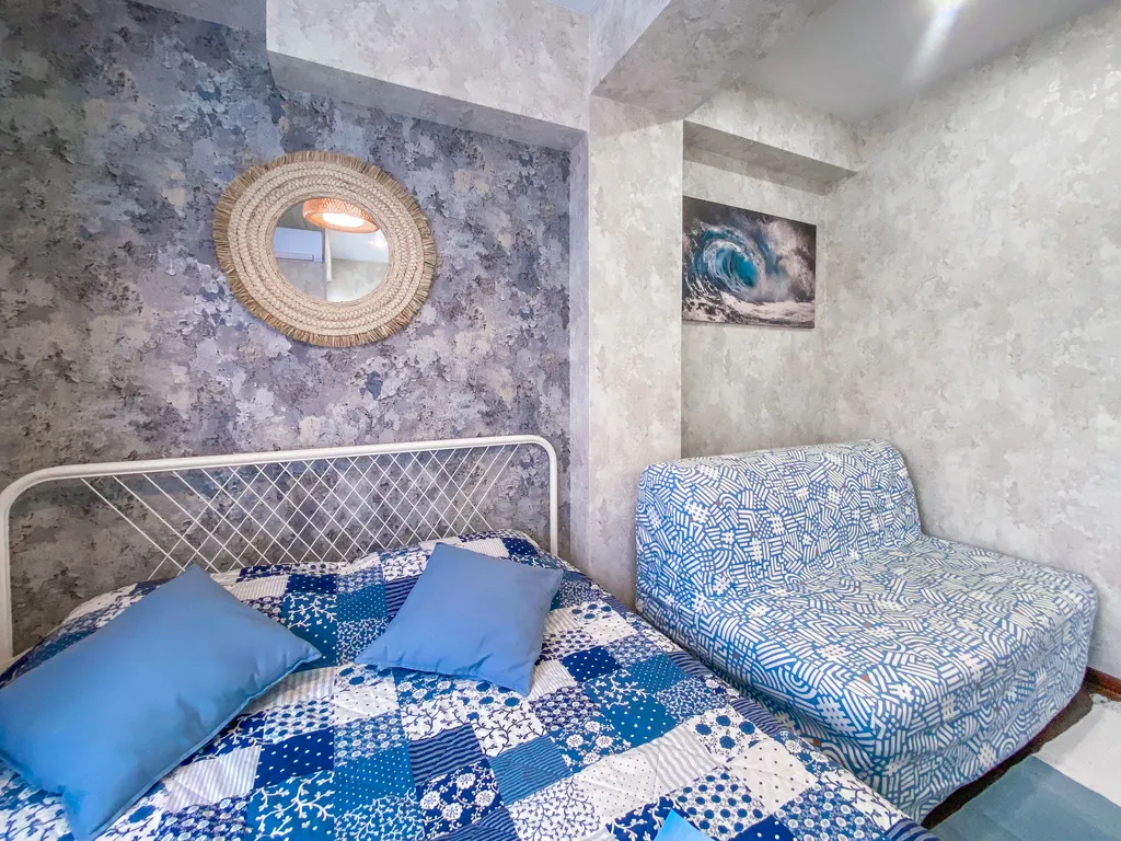 Уютная студия с видом на море