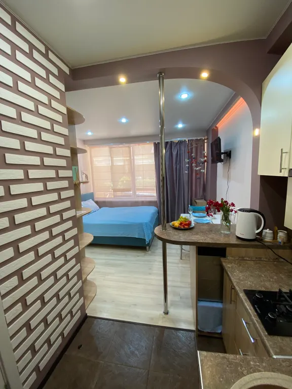 Квартира-студия новая с удобствами, Имеретинский курорт