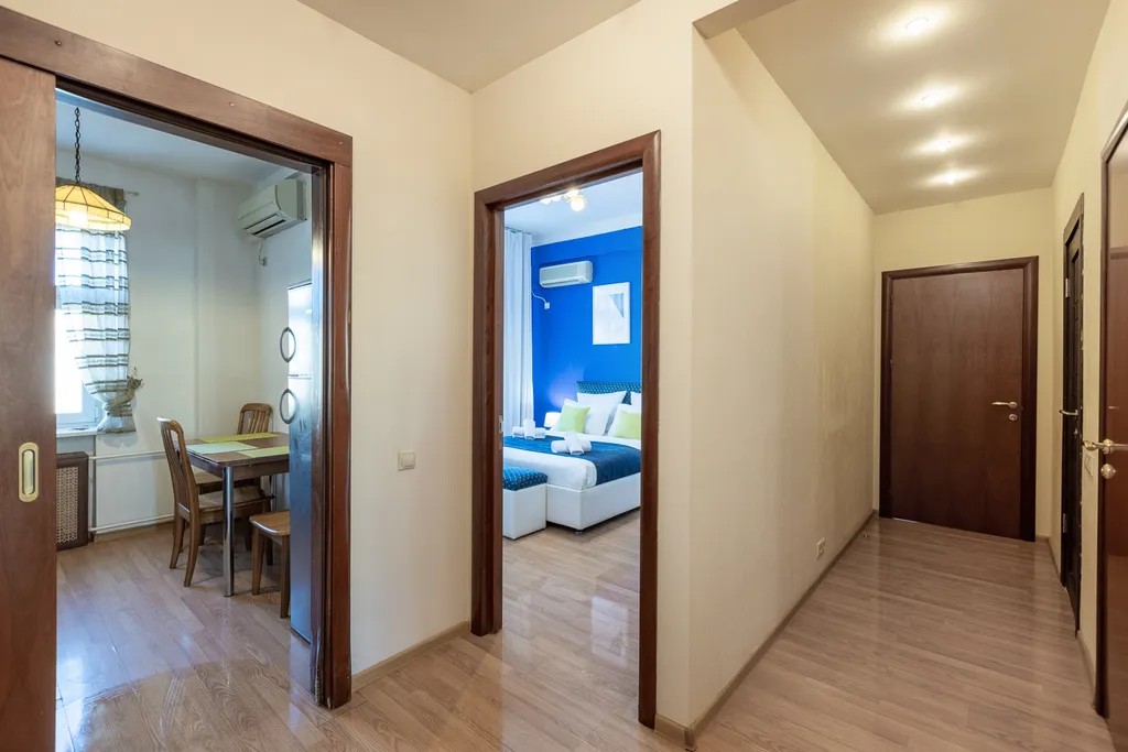 Квартира Квартира с видом на ночную Москву и башни Москва-сити — Москва