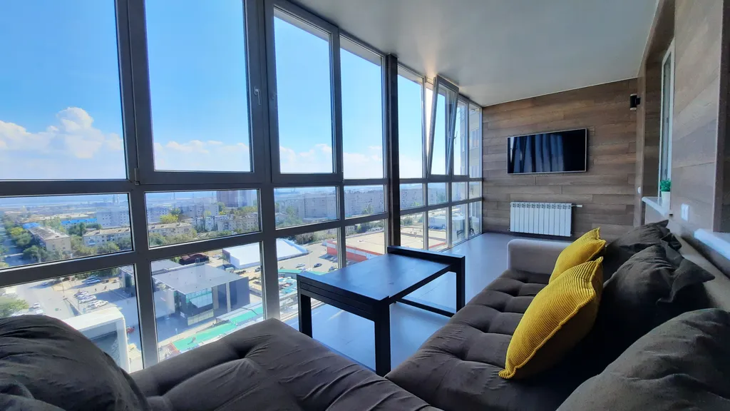 Элитная Квартира Евродвушка с террасой и красивым панорамным видом