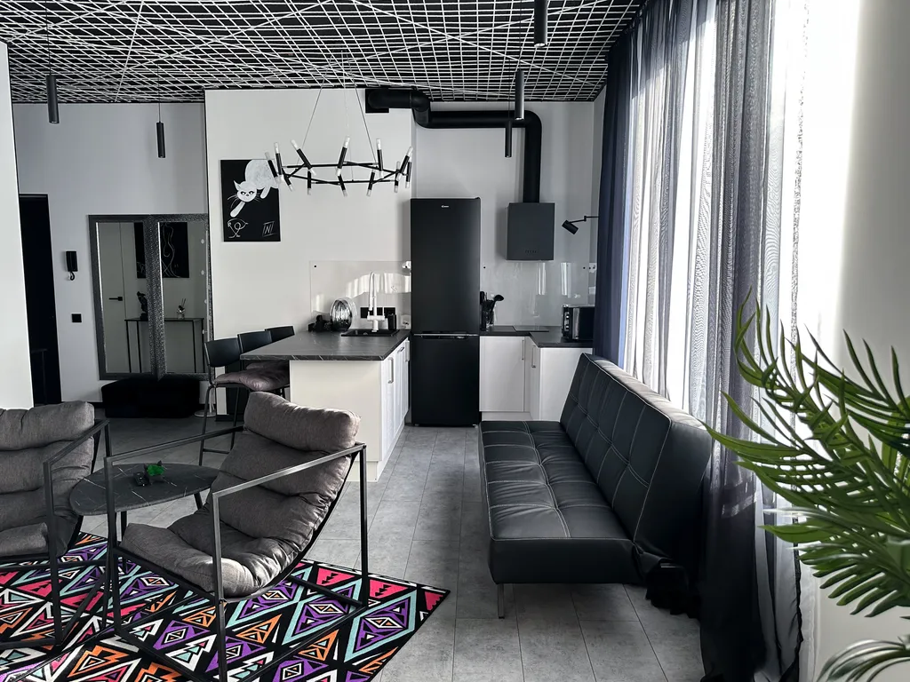 Квартира Двухкомнатные апартаменты на Острове Мечты с видом на набережную — Москва