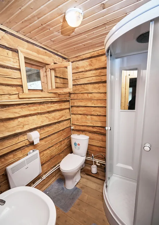 Домик с камином