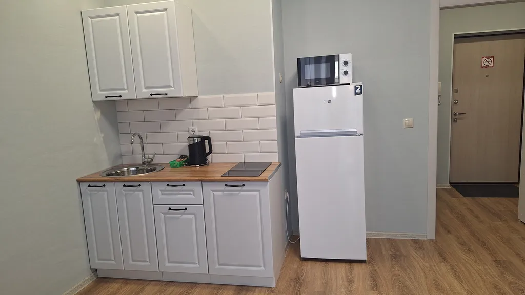 Квартира-студия с отличным видом на весь город