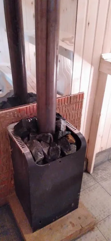 Уютный домик Островок с баней на дровах