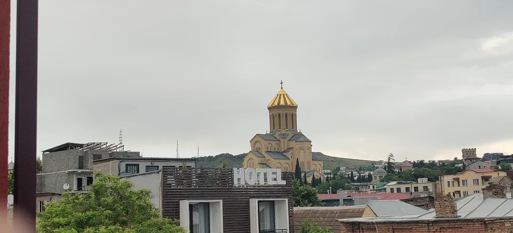 Апартамент с видом на достопримечательности