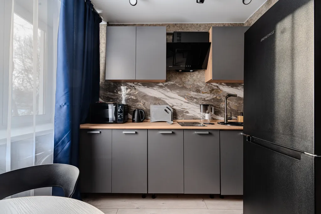 Красивая уютная двухкомнатная квартира с новым дизайнерским ремонтом