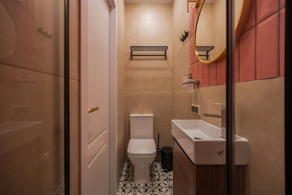 Квартира Квартира Уютная студия с кондиционером — Санкт-Петербург