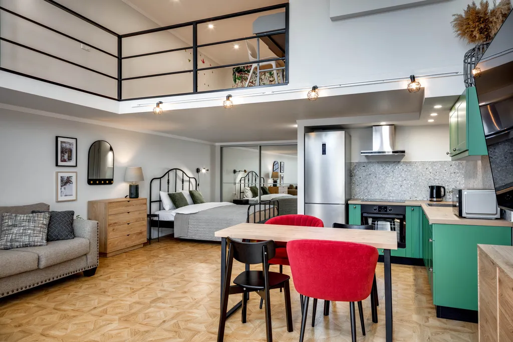 Квартира Двухуровневая студия на 1 этаже — аренда посуточно в Гурзуф