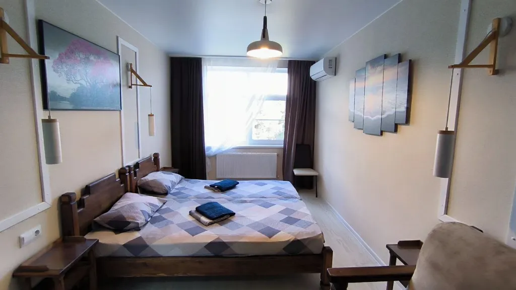 Квартира Уютная 1-комнатная квартира в 6 минутах от моря — Анапа