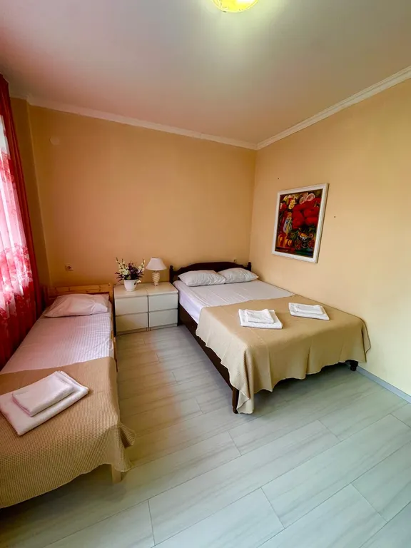 Квартира Улучшенный стандарт с балконом и красивым видом — Гагра