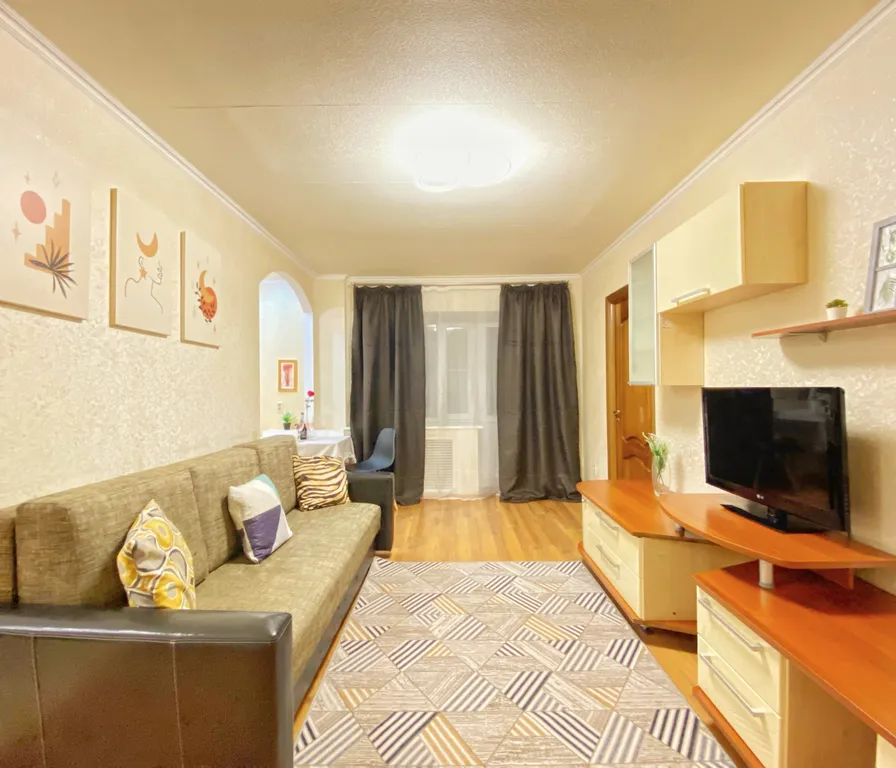 Квартира Квартира Уютный апартамент Апарт-Комфорт рядом с жд вокзалом — Ярославль