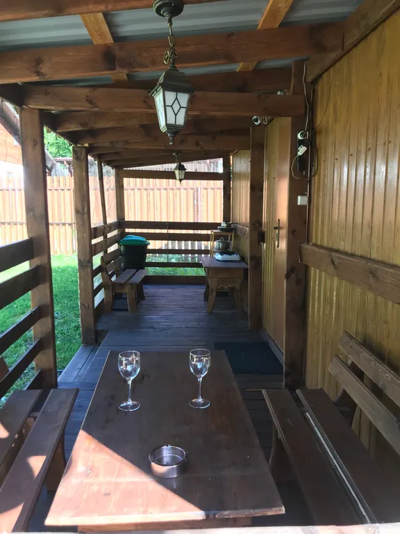 Коттедж Двухкомнатный домик с верандой — Архыз