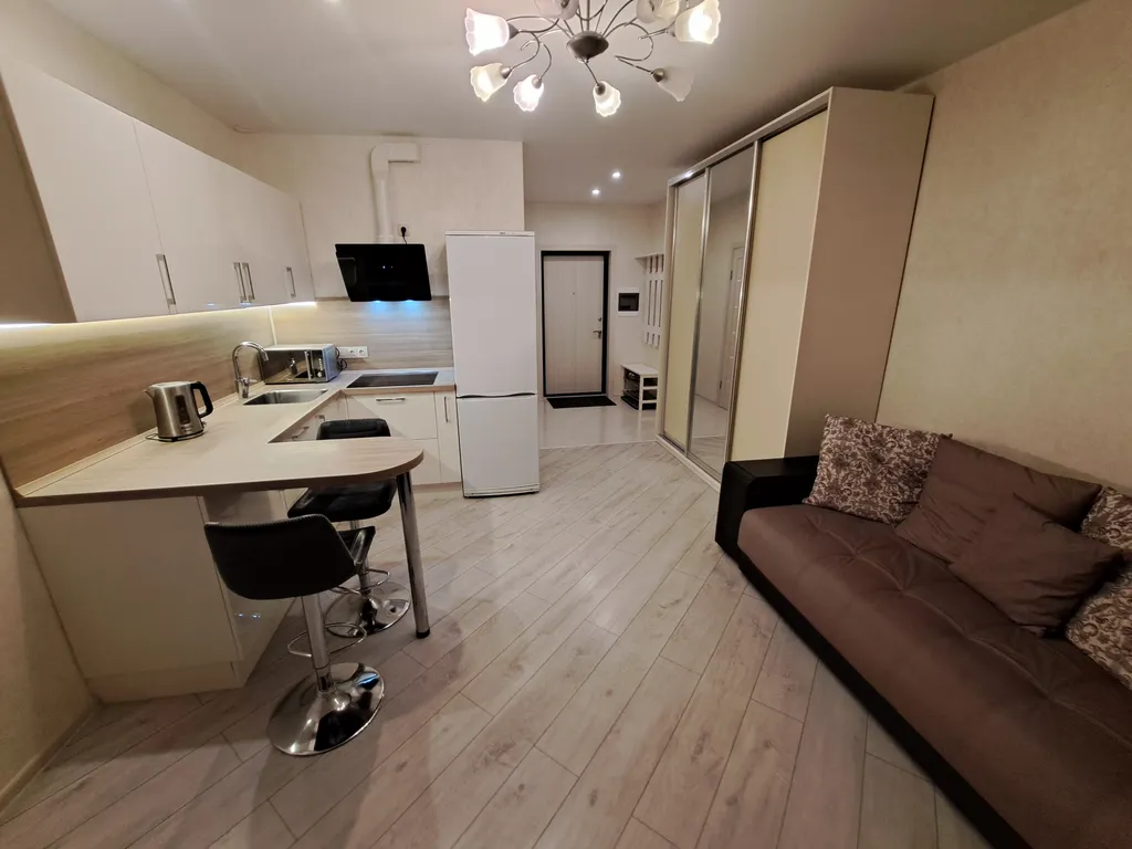 Уютная студия в Хорошем