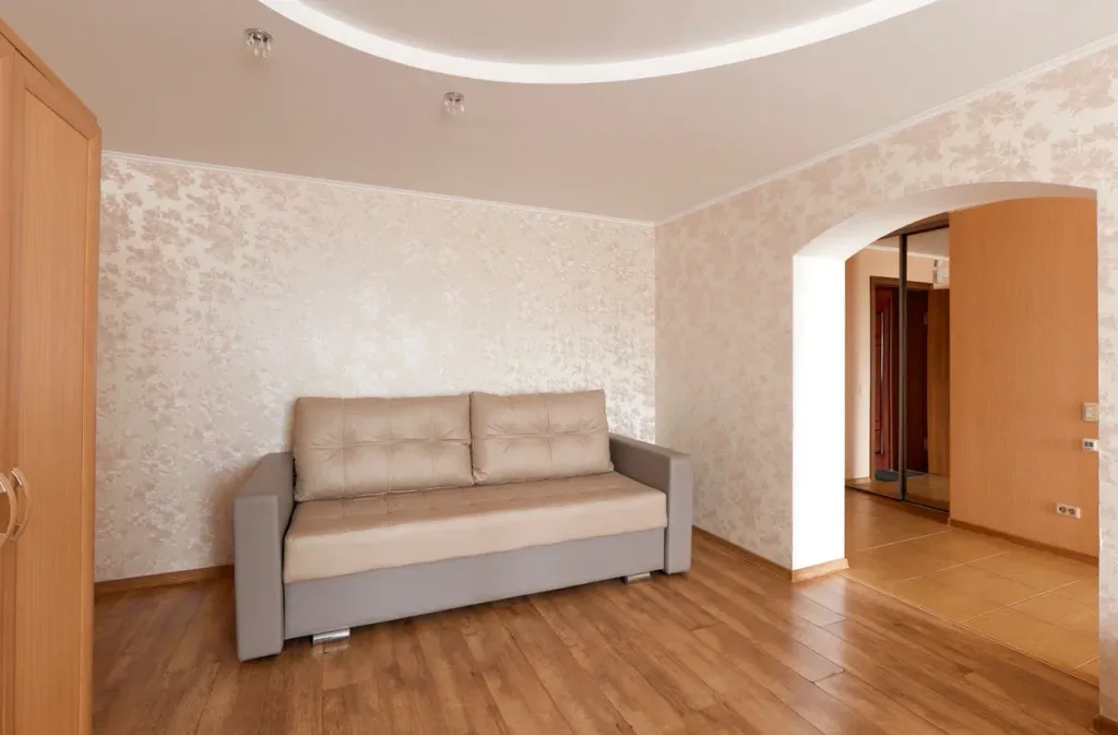 Большой 1-комнатной квартиры с видом на парк и реку