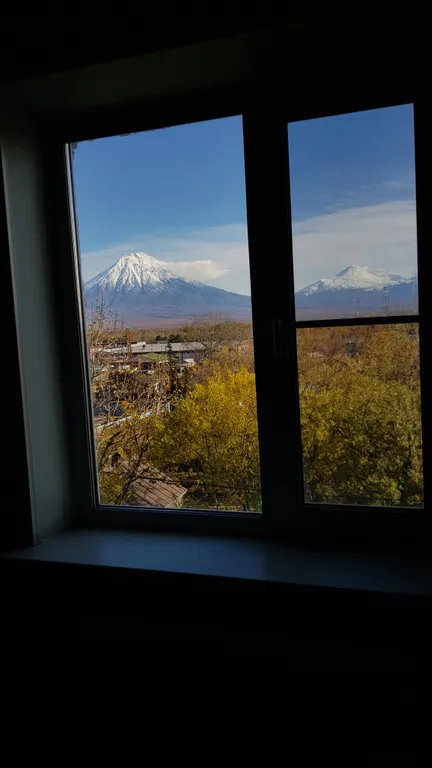 Уютная квартира с шикарным видом на вулканы