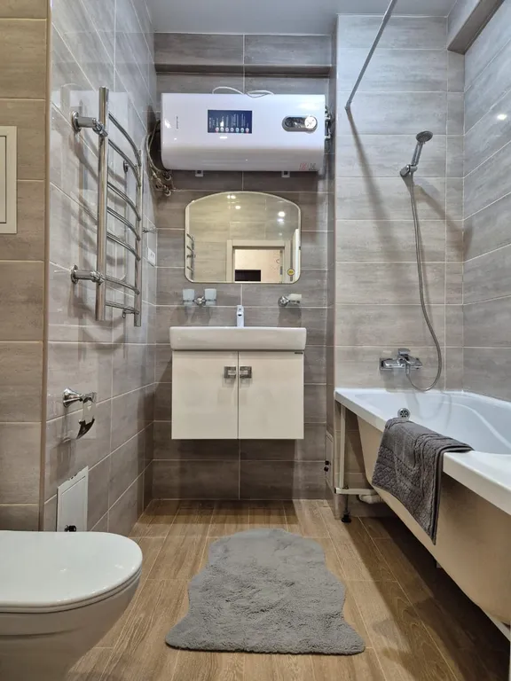 Двухкомнатная квартира с 2 кроватями