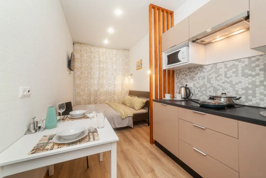 Квартира Квартира Комфортная светлая студия на северо-западе — Москва