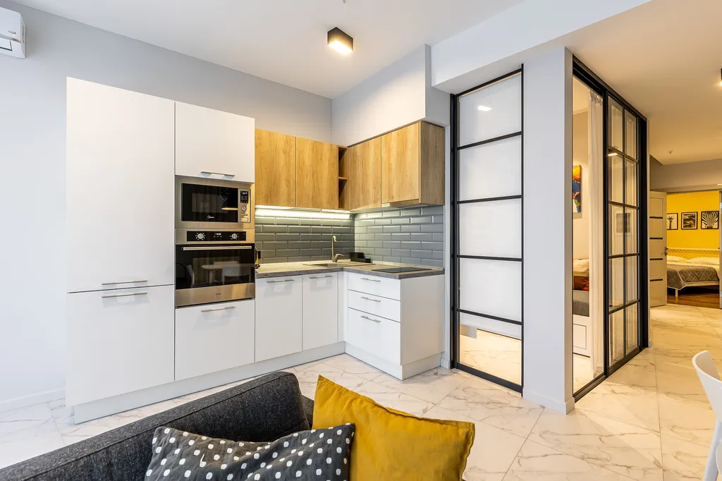 Квартира с 2 спальнями с балконом