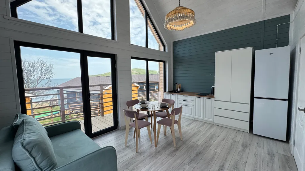 Коттедж двухэтажный с видом на море! "Оазис" (B3) — аренда посуточно в Юркино