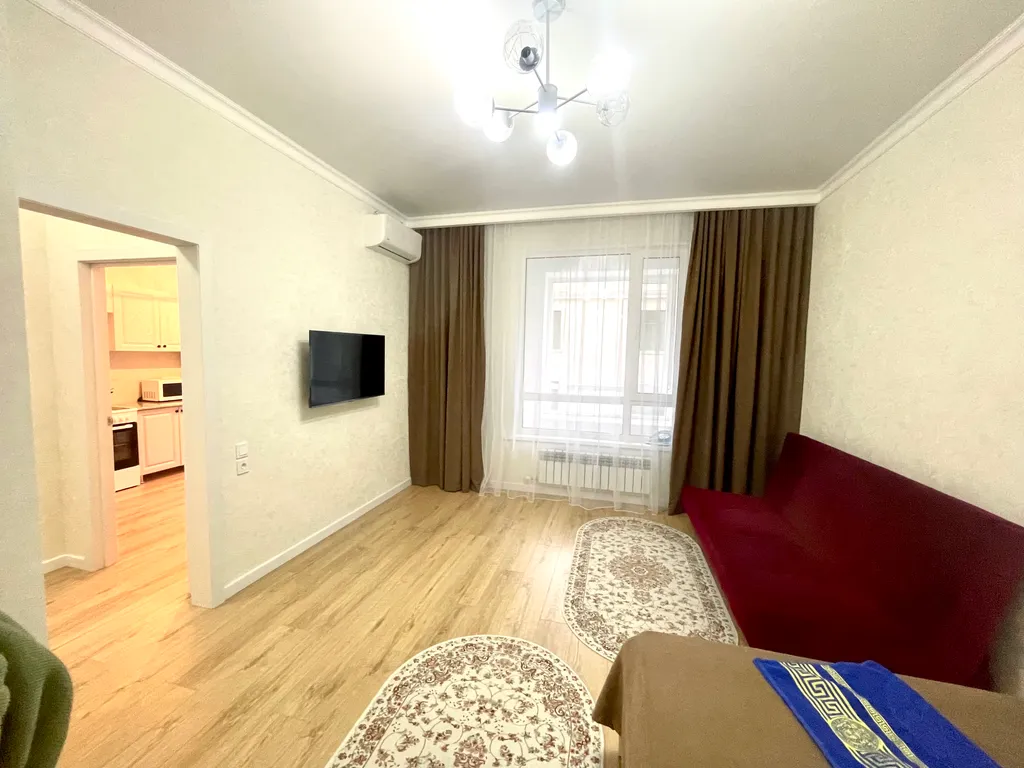 Квартира Квартира Однокомнатная красивая новая в центре Левого берега — Астана (Нур-Султан)