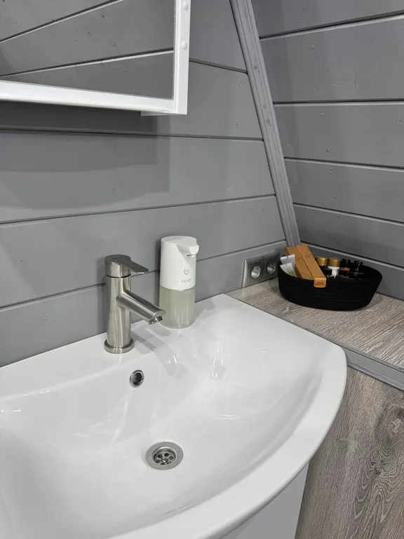 Коттедж Дом с баней и чаном у леса — Дубна