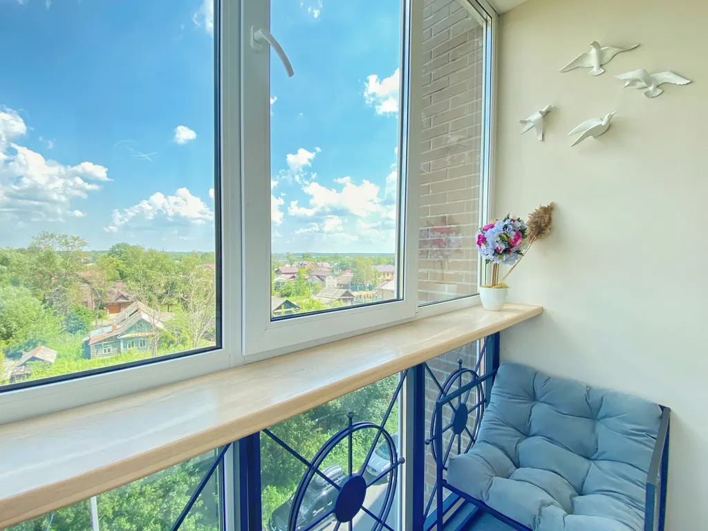 Квартира Уютные 2к апартаменты Апарт-Комфорт в ЖК Галимов с лаундж балконом — Ярославль