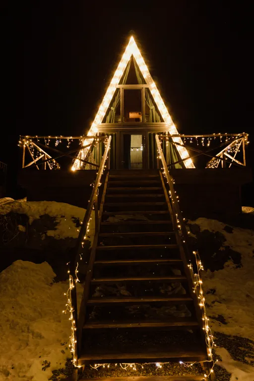 Уютный домик с панорамным видом на горы